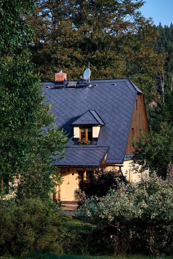 Penzion Pod Strani Malá Morávka Bagian luar foto
